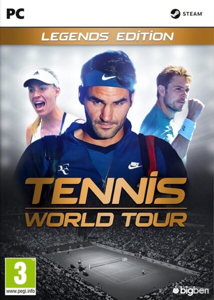 PC TENNIS WORLD TOUR LEGENDS EDITION