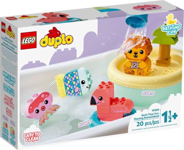 Set LEGO kocke Duplo Bath Time Fun Floating Animal Island (10966)