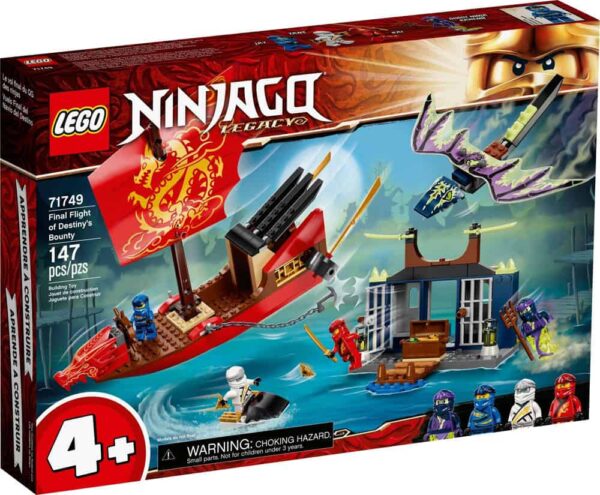 Set LEGO kocke Ninjago Final Flight of Destinys Bounty (71749)