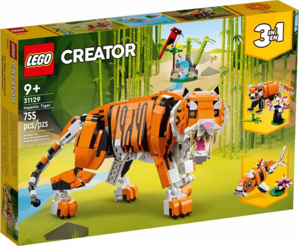 Set LEGO kocke Creator Majestic Tiger (31129)