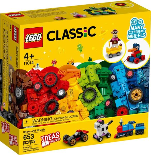 Set LEGO kocke Classic Bricks and Wheels (11014)