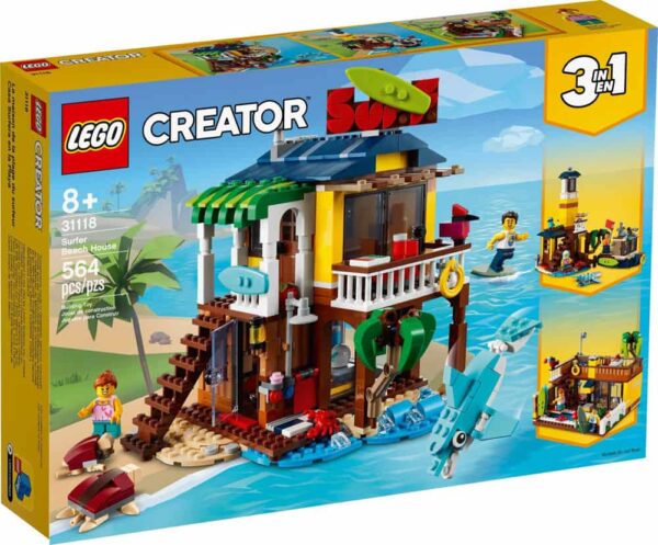 Set LEGO kocke Creator Surfer Beach House (31118)