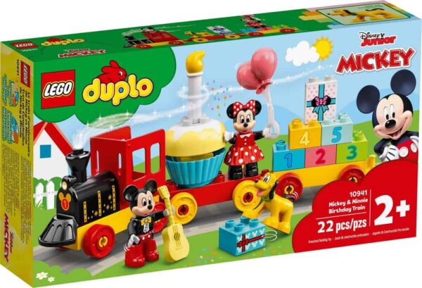 Set LEGO kocke Duplo Mickey and Minnie Birthday Train (10941)