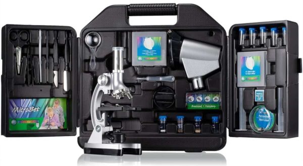 Mikroskop set Bresser Junior 300x-1200x + kovčeg s priborom