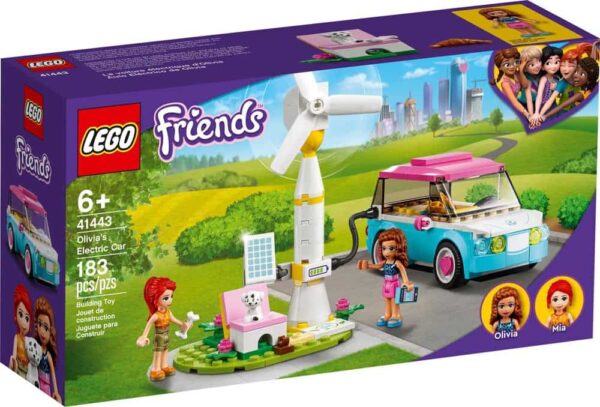Set LEGO kocke Friends Olivias Electric Car (41443)