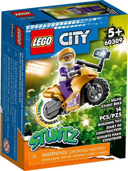 Set LEGO kocke City Selfie Stunt Bike (60309)