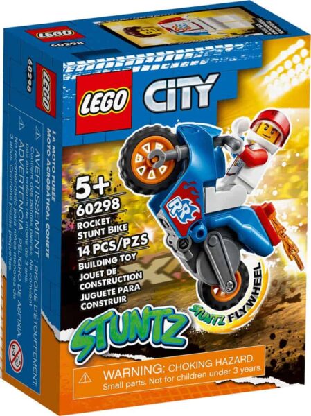 Set LEGO kocke City Rocket Stunt Bike (60298)