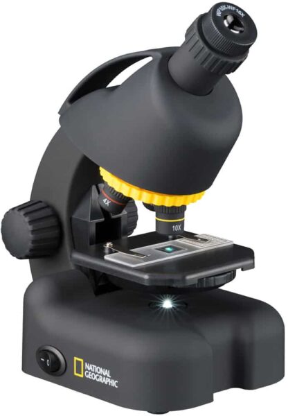 Mikroskop National Geographic 40x-640x crni + Smartphone Camera Adapter