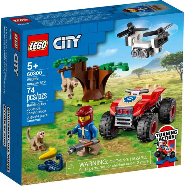 Set LEGO kocke City Wildlife Rescue ATV (60300)