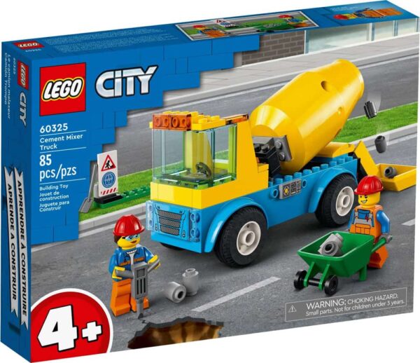 Set LEGO kocke City Cement Mixer Truck (60325)