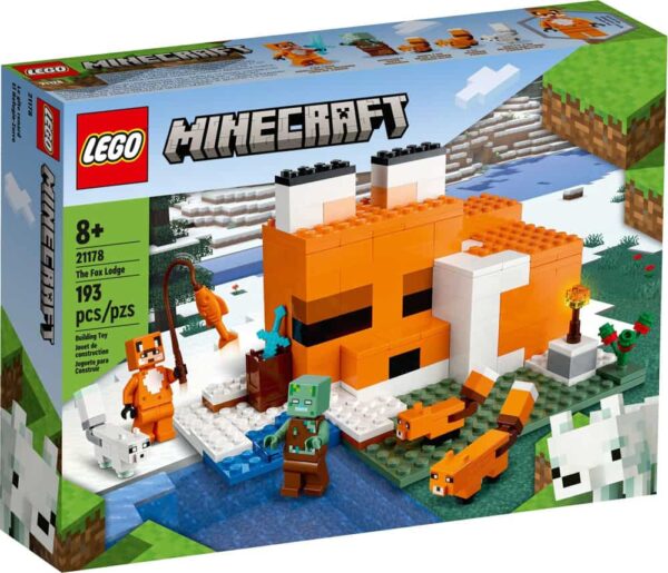 Set LEGO kocke Minecraft The Fox Lodge (21178)