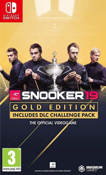 SWITCH SNOOKER 19 GOLD EDITION