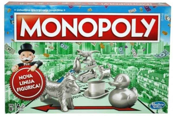 Društvena igra Hasbro Monopoly Classic Game (HR)