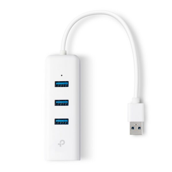 TP-Link USB 3.0 3-Port Hub & Gigabit Ethernet Adapter 2 in 1 USB Adapter