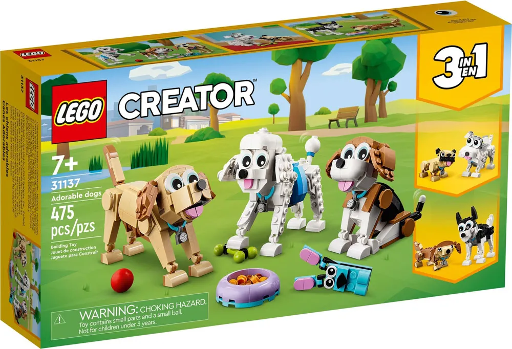 Set LEGO kocke Creator Adorable Dogs (31137)