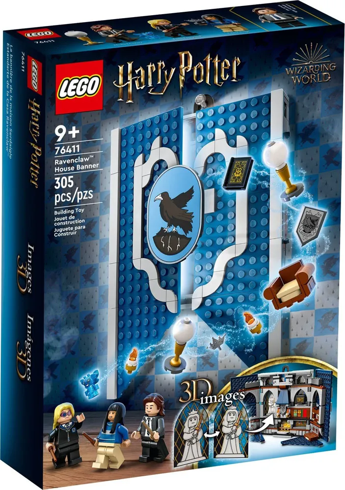 Set LEGO kocke Harry Potter Ravenclaw House Banner (76411)