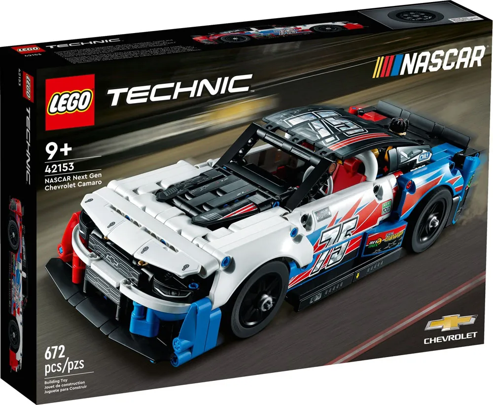 Set LEGO kocke Technic NASCAR Next Gen Chevrolet Camaro ZL1 (42153)