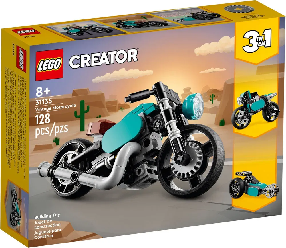 Set LEGO kocke Creator Vintage Motorcycle (31135)
