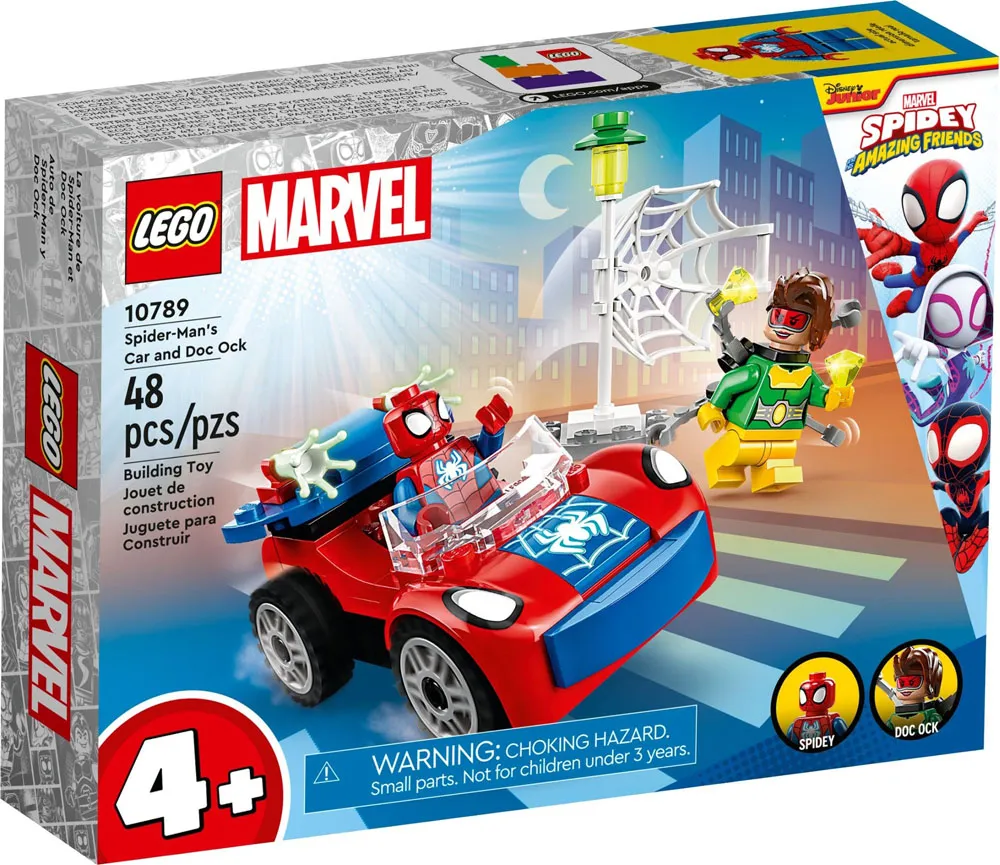 Set LEGO kocke Super Heroes Marvel Spider-Mans Car and Doc Ock (10789)