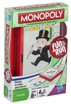 Društvena igra Hasbro Monopoly - putna (HR)