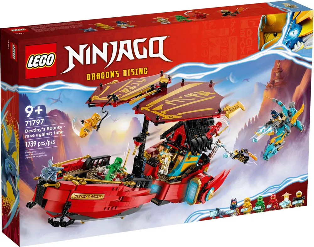 Set LEGO kocke Ninjago Destinys Bounty - Race Against Time (71797)