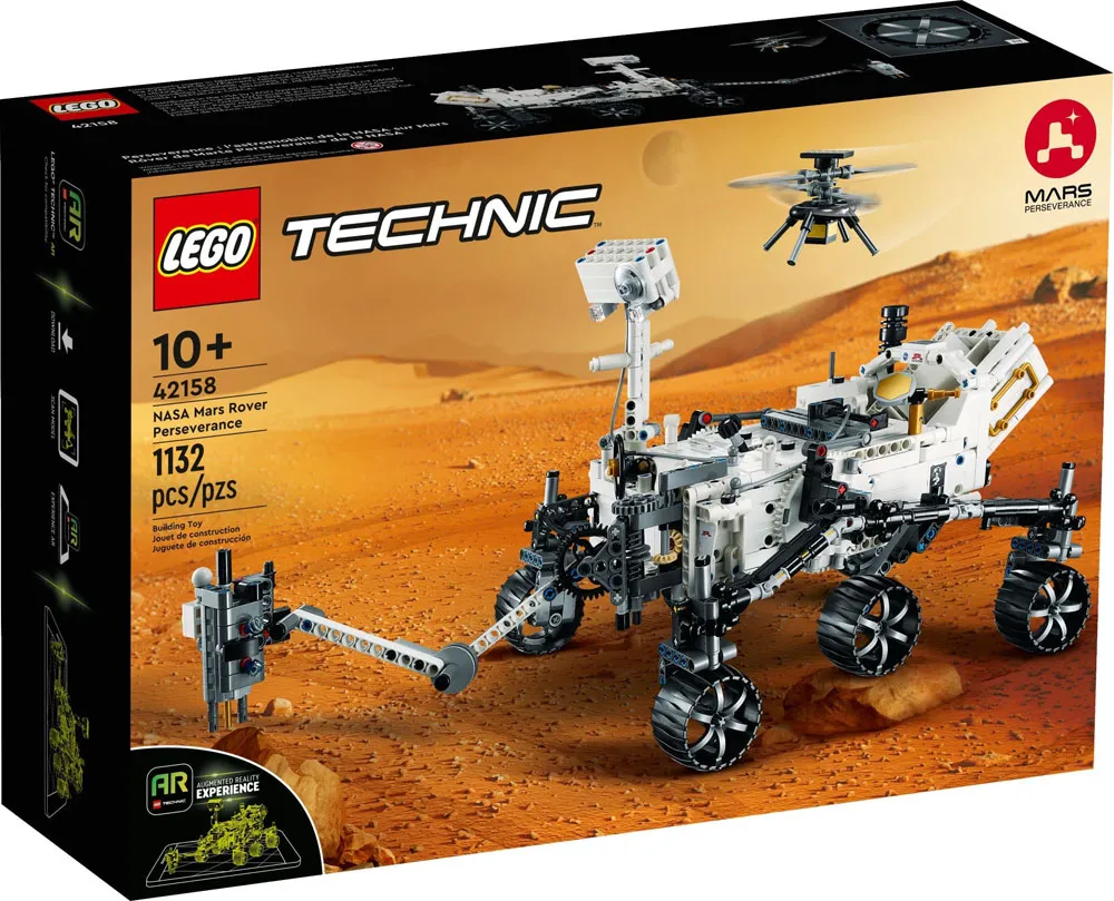 Set LEGO kocke Technic NASA Mars Perseverance Rover AR (42158)