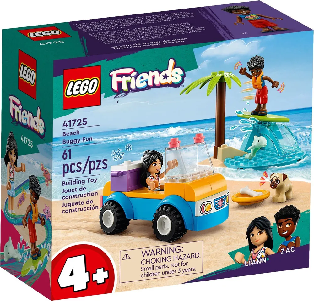 Set LEGO kocke Friends Beach Buggy Fun (41725)