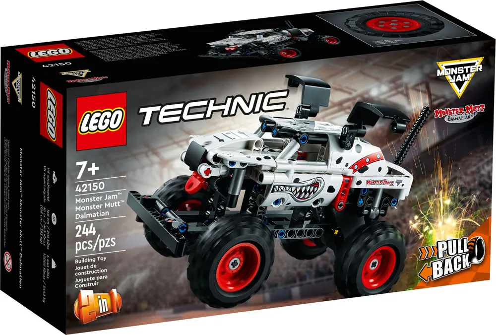 Set LEGO kocke Technic Monster Jam Monster Mutt Dalmatian (42150)