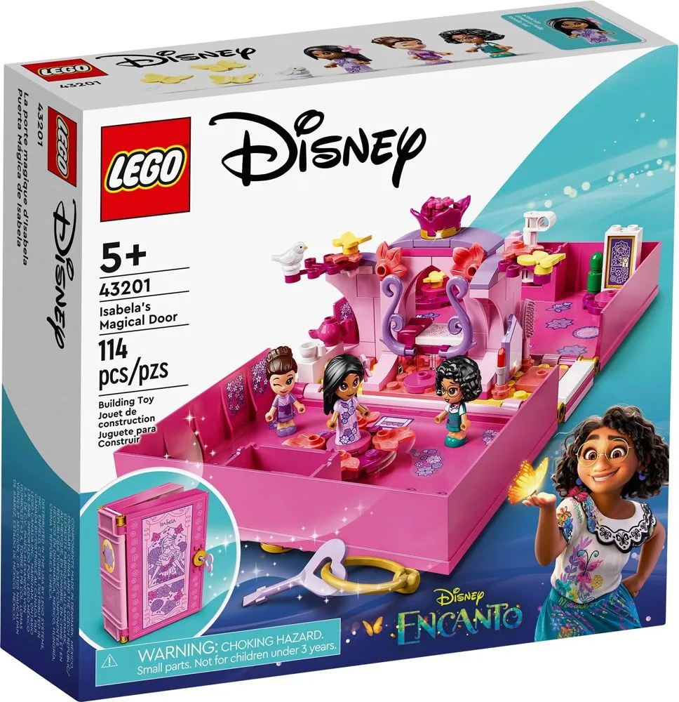 Set LEGO kocke Disney Encanto Isabelas Magical Door (43201)