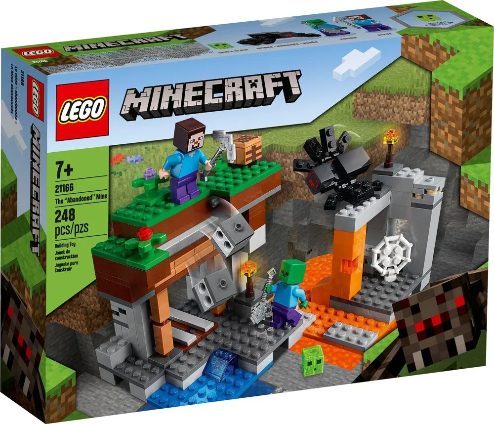 Set LEGO kocke Minecraft The Abandoned Mine (21166)