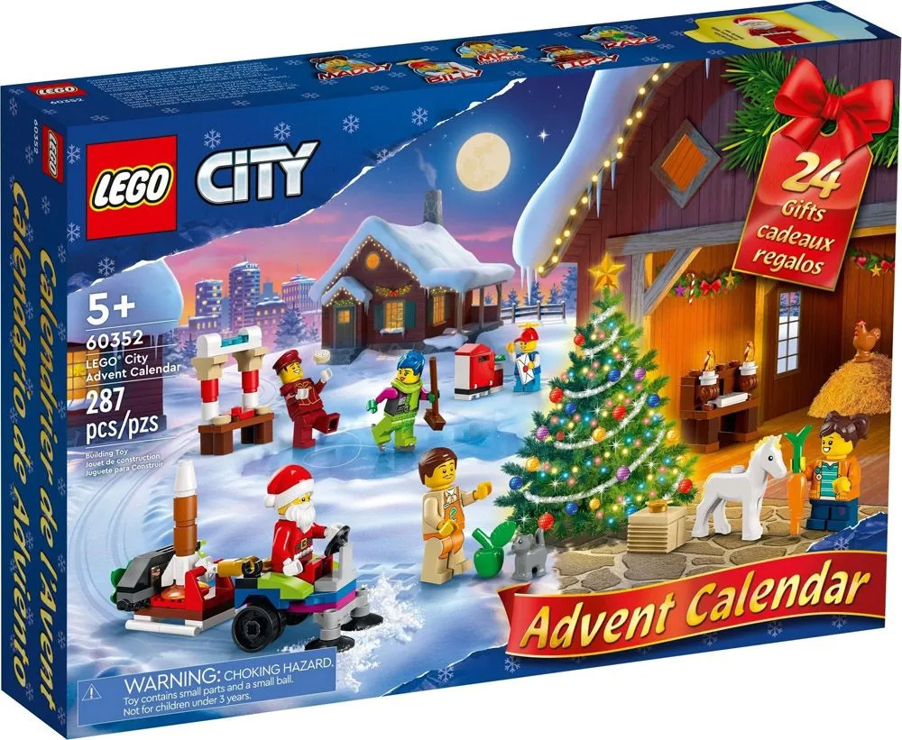 Set LEGO kocke City Advent Calendar (60352)