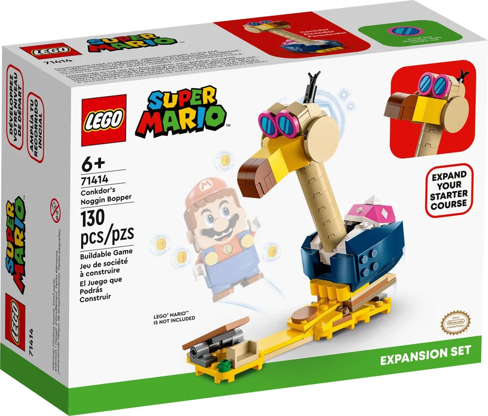 Set LEGO kocke Super Mario Conkdors Noggin Bopper (71414)