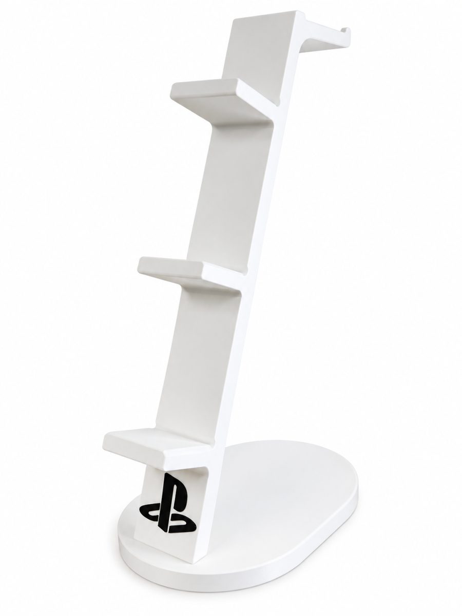 Stalak za 3 kontolera i slu&scaron;alice PS4 i PS5 3D PRINT