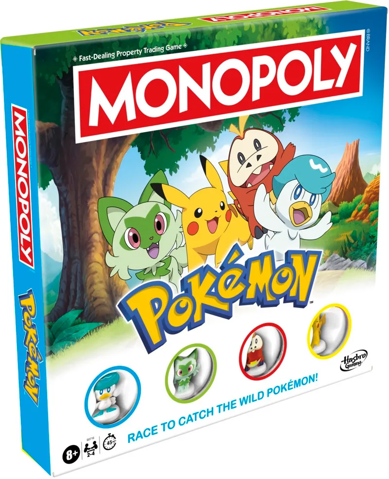 Društvena igra Hasbro Monopoly Pokemon Edition (EN)