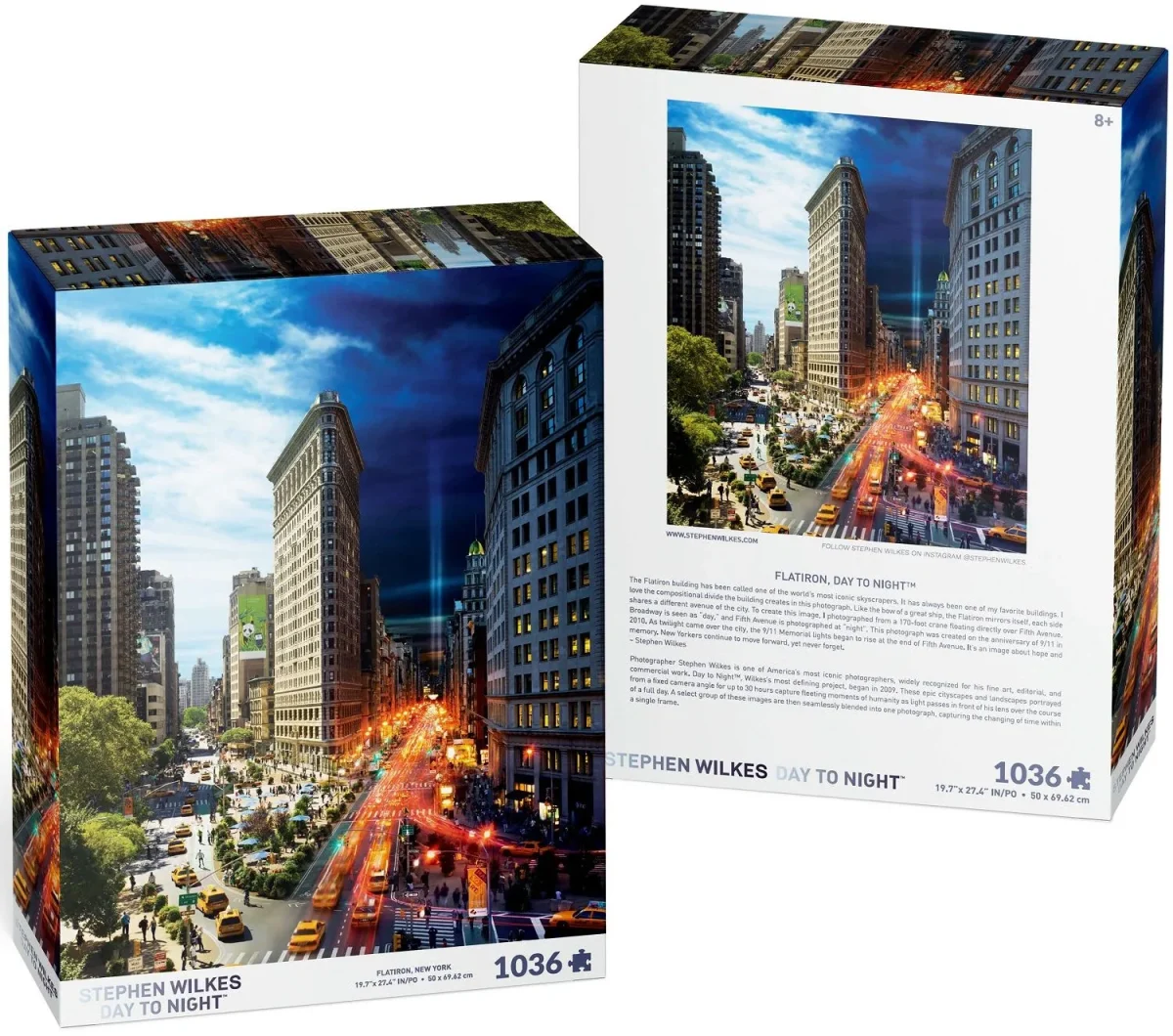 Puzzle Stephen Wilkes Day to Night Flatiron NYC 1036 kom