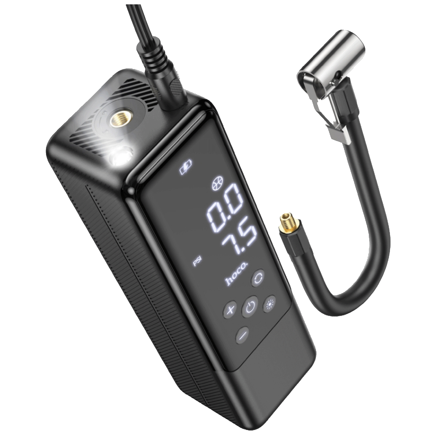 Kompresor HOCO ZP5 May, pametni, za automobil, 3,5 bara