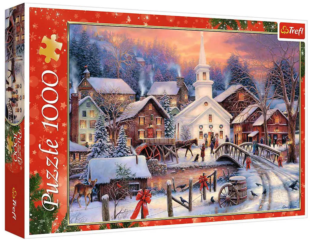Puzzle Trefl White Christmas 1000 kom
