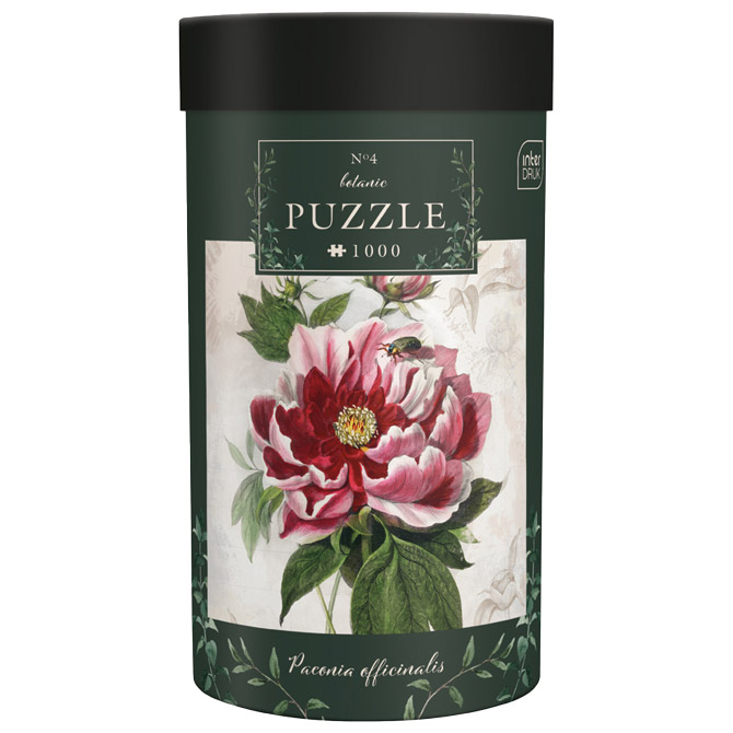 Puzzle 1000 kom tuba Botanic Peony Interdruk