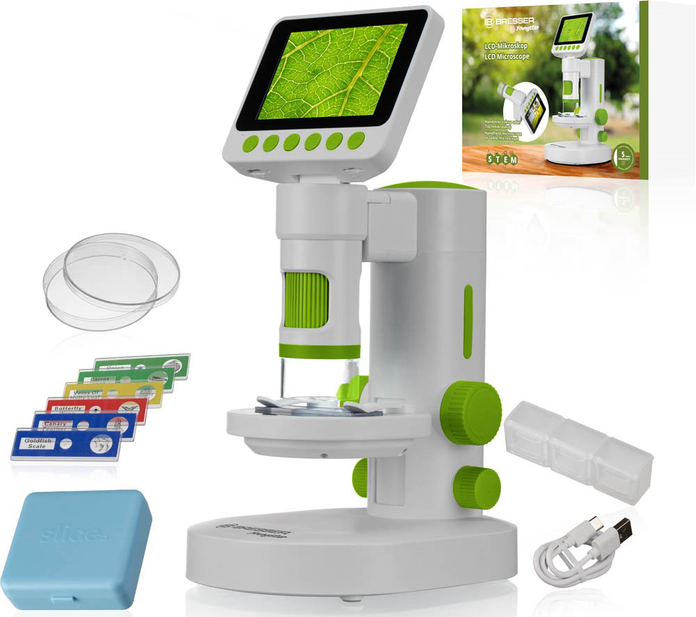 Digitalni mikroskop 2 u 1 Bresser Youngster LCD i ručni mikroskop