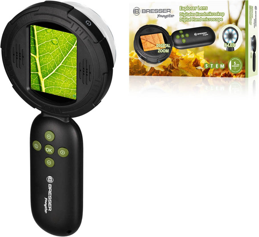 Dječji digitalni ručni mikroskop Bresser Youngster Explorer Lens