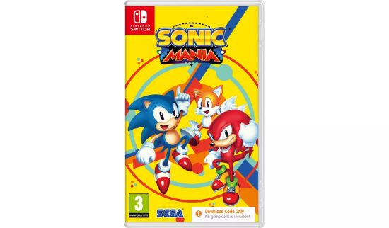 Sonic Mania CIAB Nintendo Switch