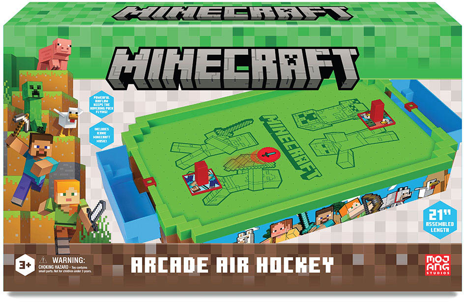 Elektronski zračni hokej MA Minecraft Electronic Arcade Air Hockey - zeleni