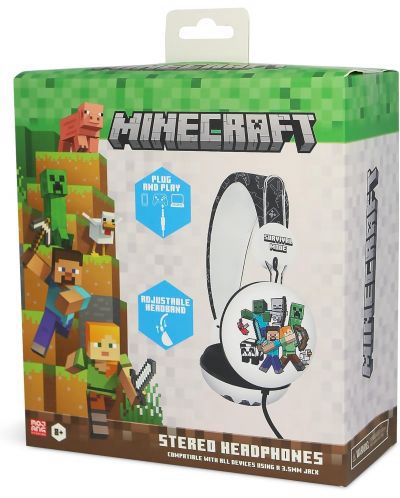 Dječje naglavne slu&scaron;alice OTL Minecraft Teen Dome