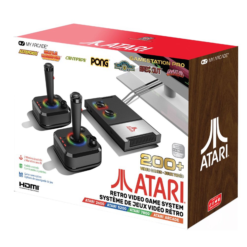 Igraća konzola My Arcade Gamestation Pro Atari Retro Video Game System 200u1 igara