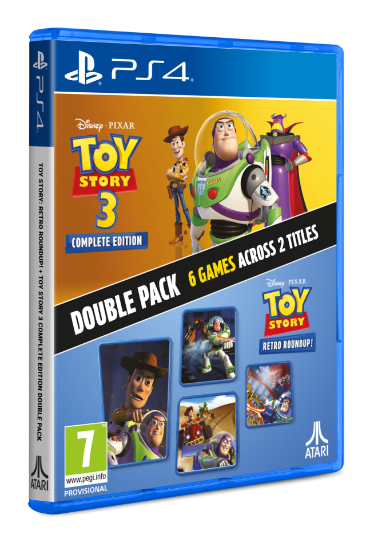 Toy Story: Retro Roundup! + Toy Story 3 Complete Edition Double Pack PS4