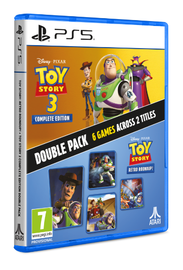 Toy Story: Retro Roundup! + Toy Story 3 Complete Edition Double Pack PS5