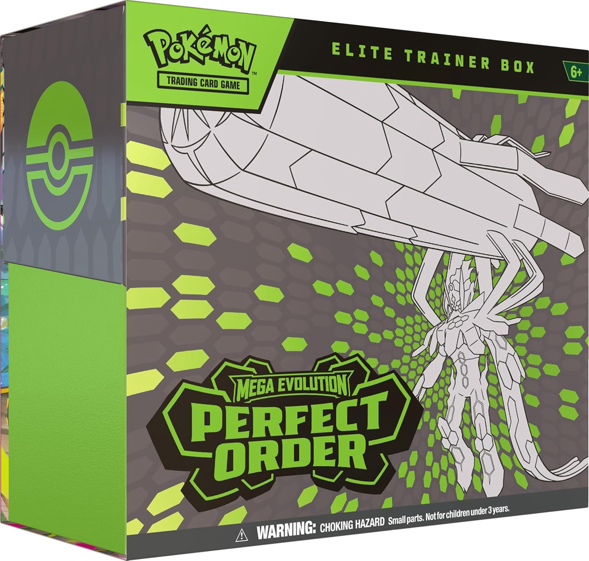 Igraće karte Pokemon TCG Mega Evolution Perfect Order Elite Trainer Box