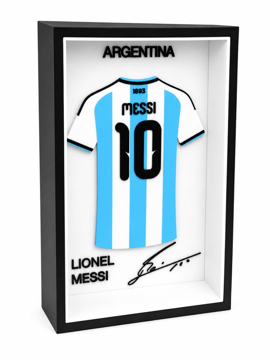 Dres u Okviru Lionel Messi 32 cm 3D PRINT