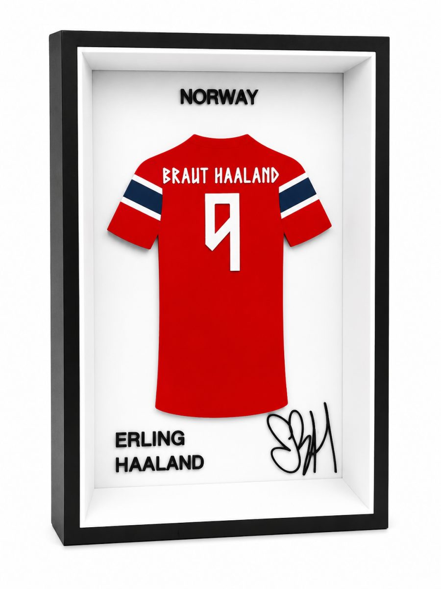 Dres u Okviru Erling Braut Haaland 22 cm 3D PRINT