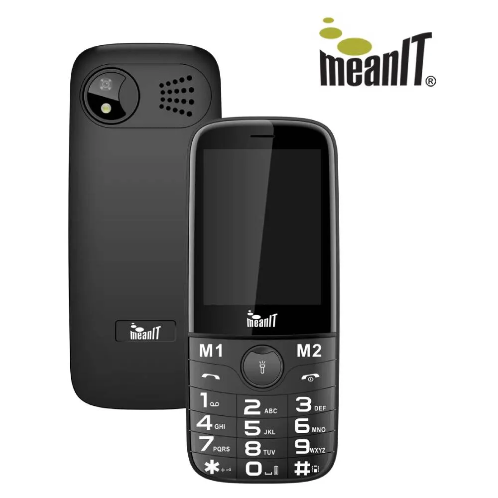 Mobitel MEANIT Senior 20 dual SIM - crni